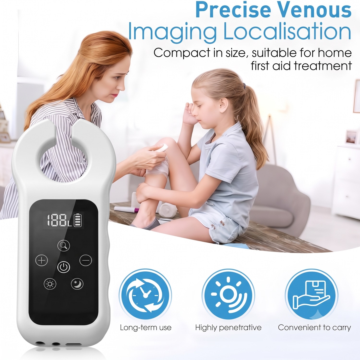 Pemindai Inframerah Vena, Dete - Medical Lab Equipments ulasan dan harga